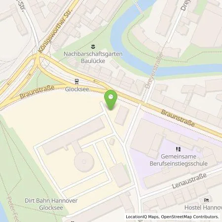 Standortübersicht der Tankstelle enercity AG in 30169 Hannover