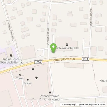 Standortübersicht der Tankstelle Barnimer Energiebeteiligungsgesellschaft mbH (BEBG) in 16321 Bernau bei Berlin