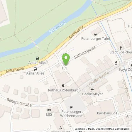 Standortübersicht der Tankstelle Stadtwerke Rotenburg (Wümme) GmbH in 27356 Rotenburg (Wümme)