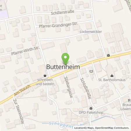 Standortübersicht der Tankstelle GreenVesting GmbH & Co. KG in 96155 Buttenheim