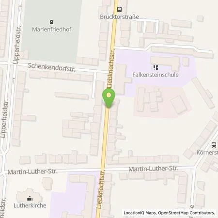 Standortübersicht der Tankstelle Energieversorgung Oberhausen AG in 46047 Oberhausen