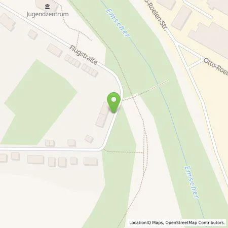 Standortübersicht der Tankstelle Energieversorgung Oberhausen AG in 46147 Oberhausen
