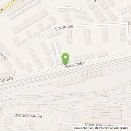 Standortübersicht der Tankstelle Energieversorgung Oberhausen AG in 46117 Oberhausen