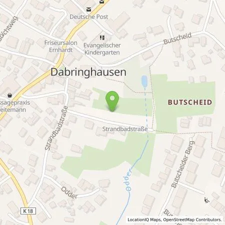 Standortübersicht der Tankstelle BEW Bergische Energie und Wasser GmbH in 42929 Wermelskirchen