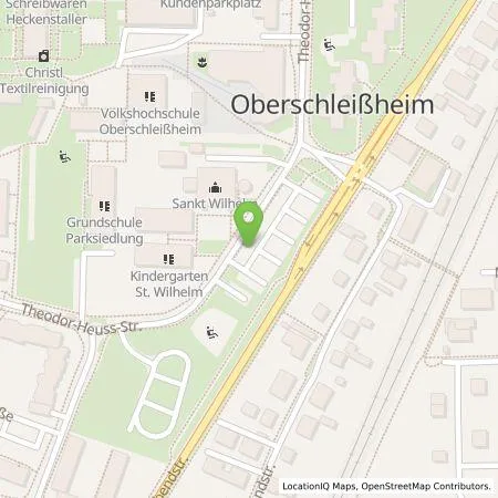 Standortübersicht der Tankstelle Energie Südbayern GmbH in 85764 Oberschleißheim