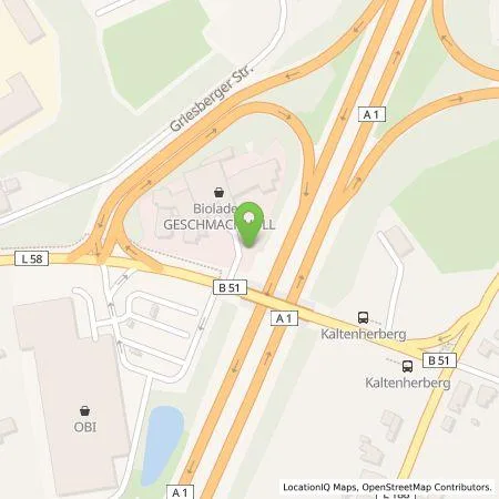 Standortübersicht der Tankstelle Allego GmbH in 51399 Burscheid