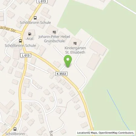 Standortübersicht der Tankstelle Stadtwerke Ettlingen GmbH in 76275 Ettlingen