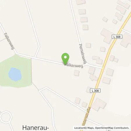 Standortübersicht der Tankstelle Elektrotechnik Hauke Stuck in 25557 Hanerau-Hademarschen