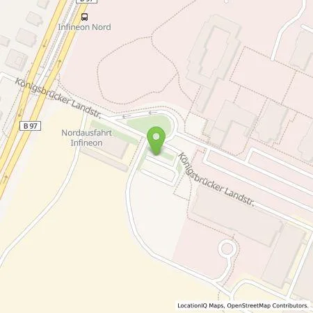 Standortübersicht der Tankstelle SachsenEnergie AG in 01109 Dresden