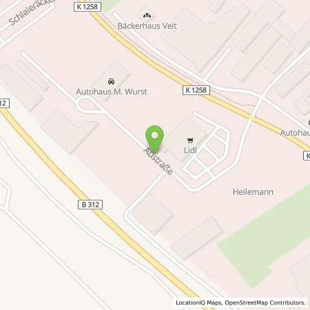 Standortübersicht der Tankstelle Autohaus M. Wurst GmbH in 72658 Bempflingen