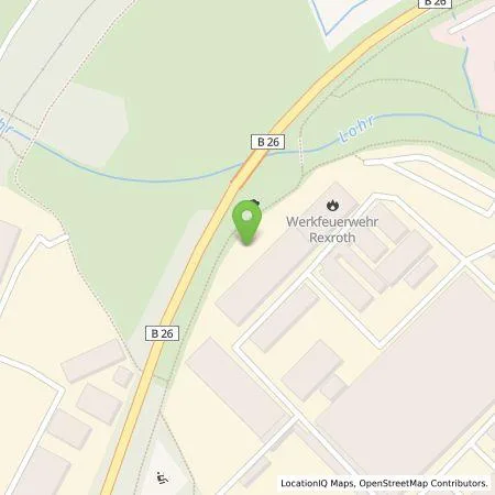 Standortübersicht der Tankstelle Robert Bosch GmbH in 97816 Lohr a. Main