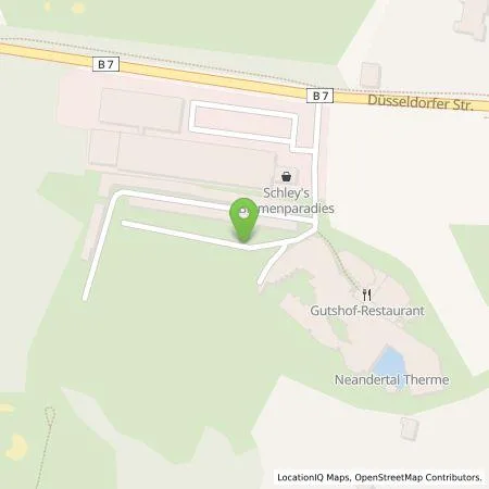 Standortübersicht der Tankstelle GLS Mobility GmbH in 40822 Mettmann