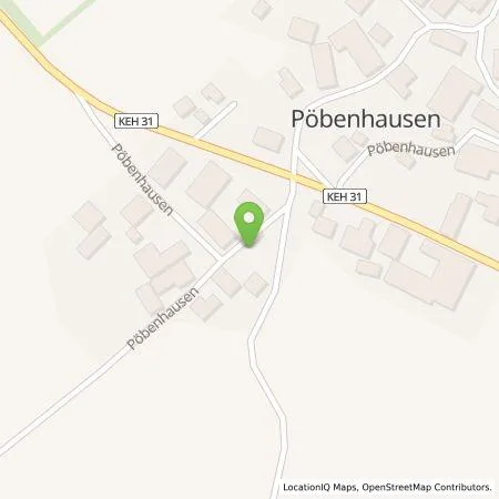 Standortübersicht der Tankstelle cocharge gmbh in 84089 Aiglsbach