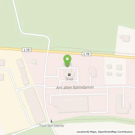 Standortübersicht der Tankstelle Fred Pfennings GmbH & Co. KG in 18334 Bad Suelze