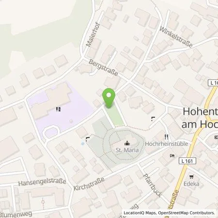 Standortübersicht der Tankstelle Energieversorgung Klettgau-Rheintal GmbH & Co. KG in 79801 Hohentengen am Hochrhein