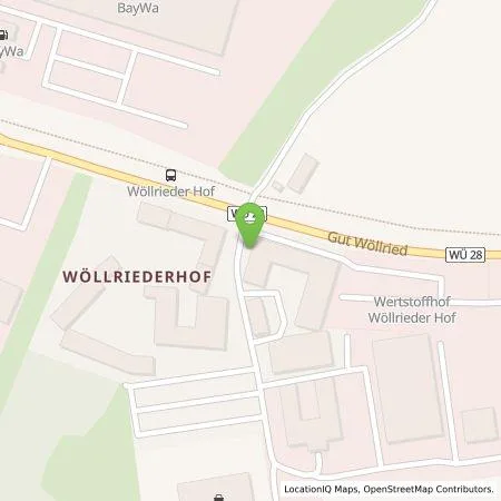 Standortübersicht der Tankstelle Wolfgang Roth in 97228 Rottendorf