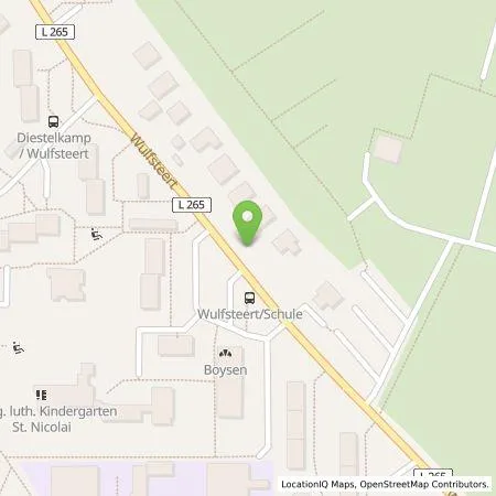 Standortübersicht der Tankstelle Nico Himmel in 24340 Eckernförde