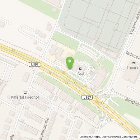 Standortübersicht der Tankstelle BP Europa SE in 68309 Mannheim
