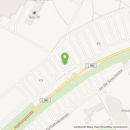 Standortübersicht der Tankstelle Parkraumgesellschaft Baden-Württemberg GmbH in 72762 Reutlingen