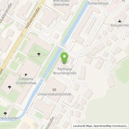 Standortübersicht der Tankstelle Parkraumgesellschaft Baden-Württemberg GmbH in 72074 Tübingen
