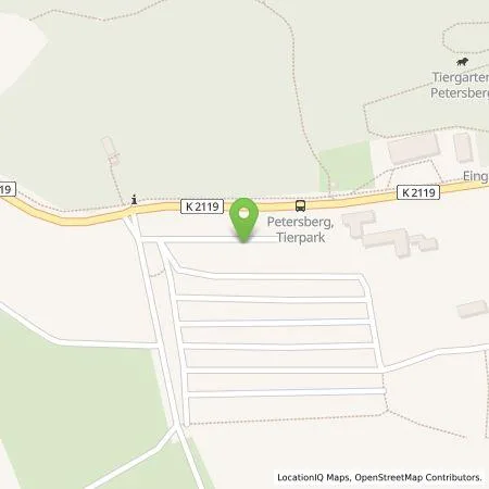 Standortübersicht der Tankstelle Köthen Energie GmBH in 06193 Petersberg