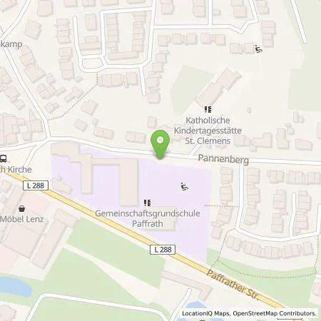Standortübersicht der Tankstelle HOCHTIEF Ladepartner GmbH in 51469 Bergisch Gladbach