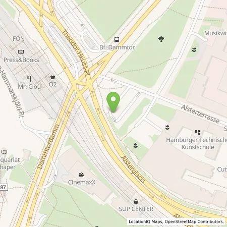 Standortübersicht der Tankstelle nonoxx pro GmbH in 20354 Hamburg