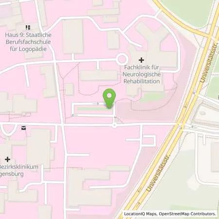 Standortübersicht der Tankstelle REWAG Regensburger Energie und Wasserversorgung AG & Co KG in 93053 Regensburg