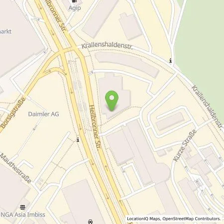 Standortübersicht der Tankstelle Robert Bosch GmbH in 70469 Stuttgart