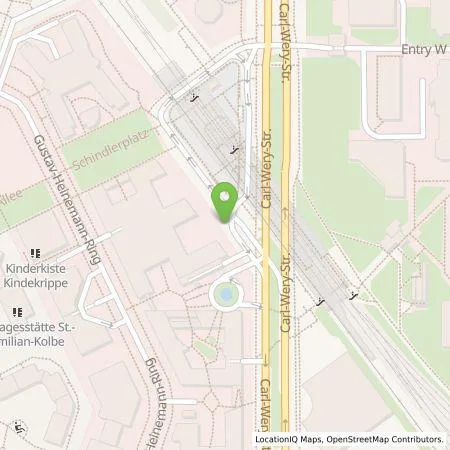 Standortübersicht der Tankstelle Robert Bosch GmbH in 81739 München