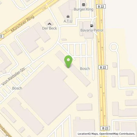 Standortübersicht der Tankstelle Robert Bosch GmbH in 96050 Bamberg