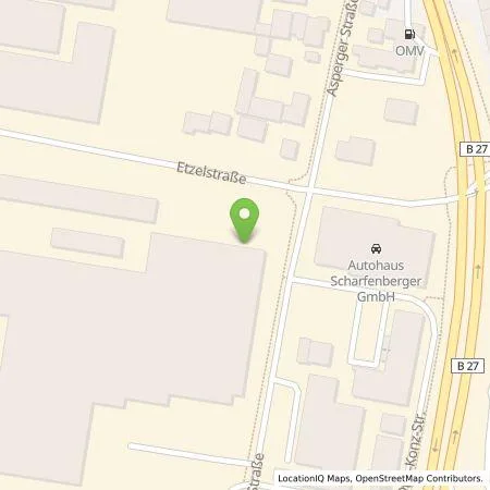 Standortübersicht der Tankstelle Robert Bosch GmbH in 74321 Bietigheim-Bissingen