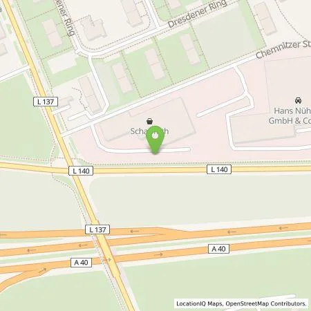 Standortübersicht der Tankstelle NEW Niederrhein Energie und Wasser GmbH in 47441 Moers