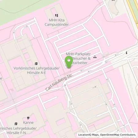 Standortübersicht der Tankstelle enercity AG in 30625 Hannover