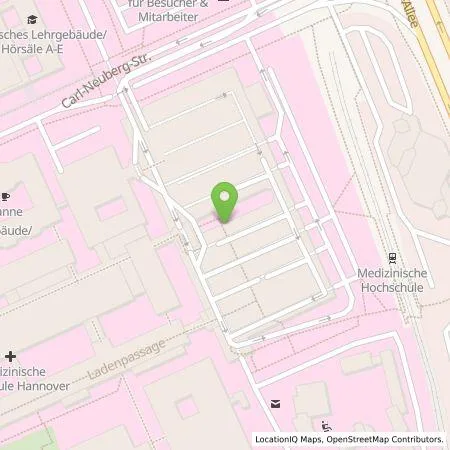 Standortübersicht der Tankstelle enercity AG in 30625 Hannover