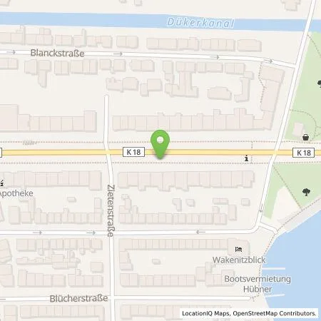 Standortübersicht der Tankstelle Stadtwerke Lübeck Energie GmbH in 23564 Lübeck