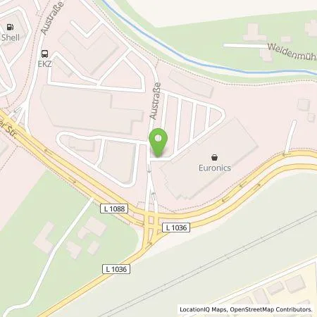 Standortübersicht der Tankstelle EnBW mobility+ AG und Co.KG in 74613 Öhringen