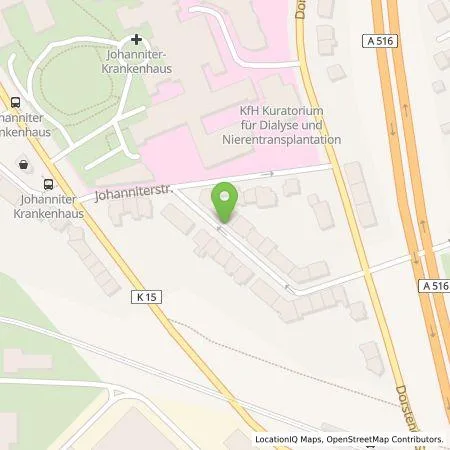 Standortübersicht der Tankstelle Wirelane Public 1 GmbH in 46145 Oberhausen