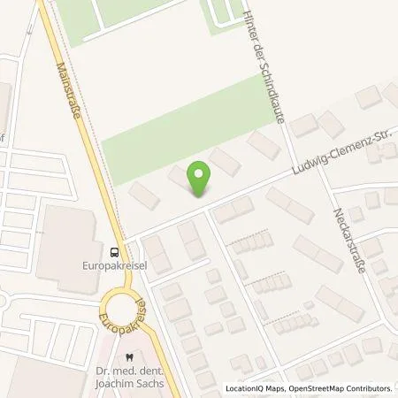 Standortübersicht der Tankstelle Wirelane Public 1 GmbH in 64319 Pfungstadt