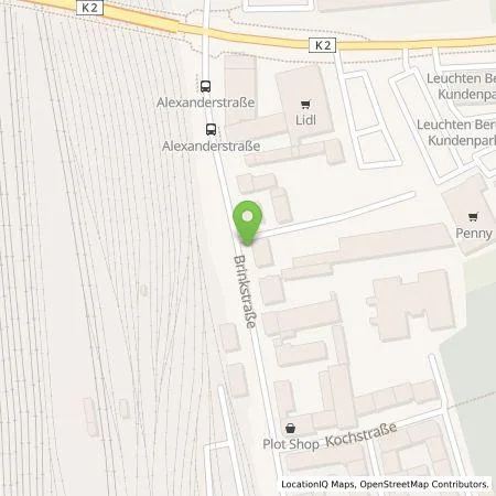 Standortübersicht der Tankstelle Wirelane Public 1 GmbH in 58097 Hagen
