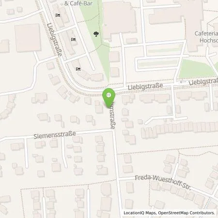 Standortübersicht der Tankstelle Wirelane Public 1 GmbH in 32657 Lemgo