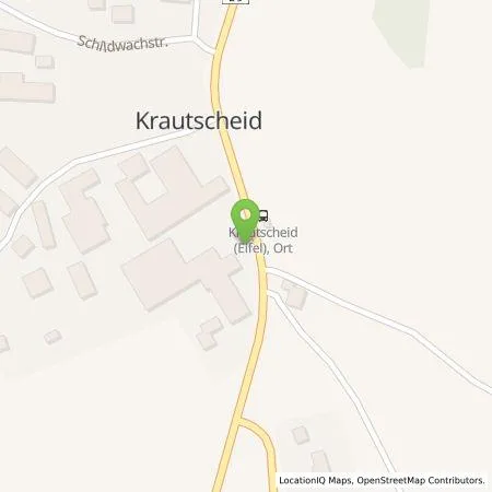 Standortübersicht der Tankstelle Wirelane Public 1 GmbH in 54673 Krautscheid