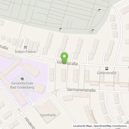 Standortübersicht der Tankstelle eze.network GmbH in 53175 Bonn