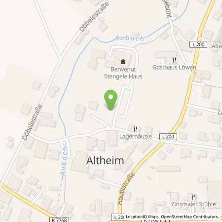 Standortübersicht der Tankstelle STADTWERK MOBILITY PLUS GmbH & Co. KG in 88699 Frickingen