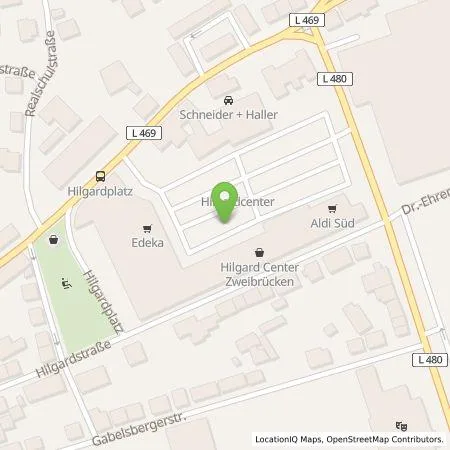 Standortübersicht der Tankstelle Ladestationen Südwest GmbH & Co. KG in 66482 Zweibrücken