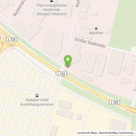 Standortübersicht der Tankstelle LT Autoservice GmbH in 69168 Wiesloch