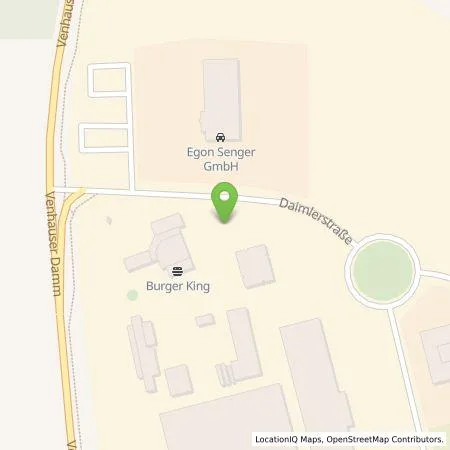 Standortübersicht der Tankstelle Senger NEO GmbH in 48432 Rheine