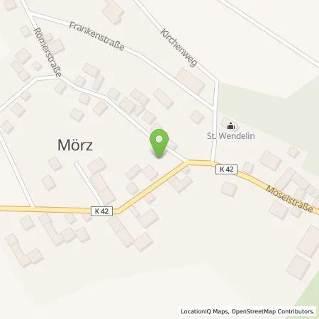 Standortübersicht der Tankstelle eze.network GmbH in 56294 Münstermaifeld