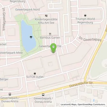 Standortübersicht der Tankstelle REWAG Regensburger Energie und Wasserversorgung AG & Co KG in 93059 Regensburg