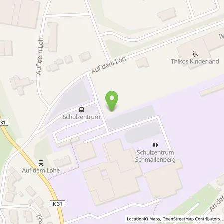 Standortübersicht der Tankstelle Freizeitwelt Sauerland GmbH in 57392 Schmallenberg